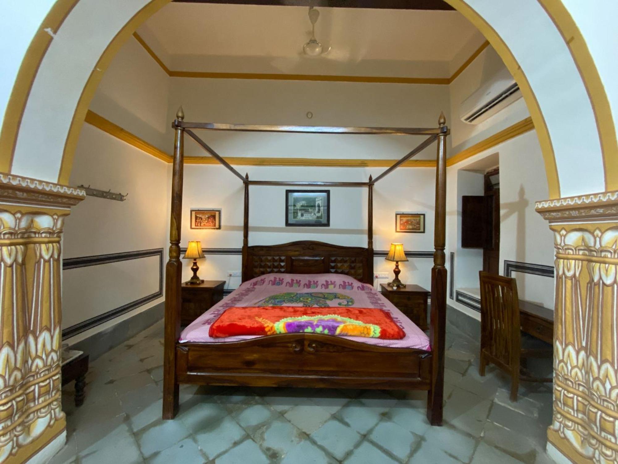 Hotel Mandawa Haveli Exterior photo
